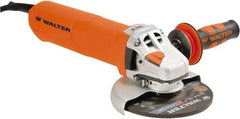 WALTER Surface Technologies - 6" Wheel Diam, 9,600 RPM, Corded Angle & Disc Grinder - 5/8-11 Spindle - Exact Tool & Supply