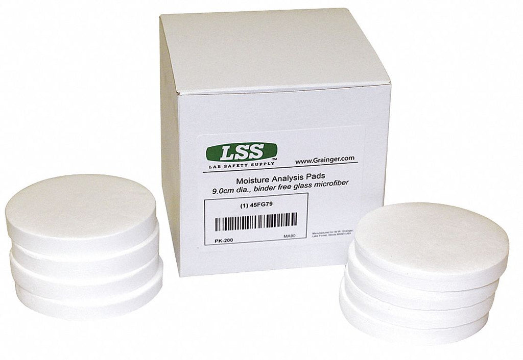 Moisture Analyzer Pad, 3-1/2", PK200