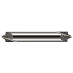 Corner Rounding End Mills - 0.0720″ Radius × 0.0470″ (3/64″) Pilot Diameter Carbide Corner Rounding End Mill DE, 2 Flutes - Exact Tool & Supply