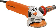 WALTER Surface Technologies - 5" Wheel Diam, 11,000 RPM, Corded Angle & Disc Grinder - 5/8-11 Spindle - Exact Tool & Supply