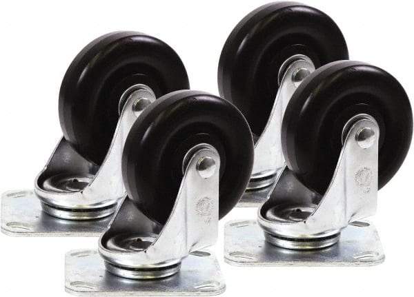 PortaCool - 12" Long x 12" Wide x 4" High, Evaporative Cooler Caster - For Use with Jetstream 220, Jetstream 230 - Exact Tool & Supply