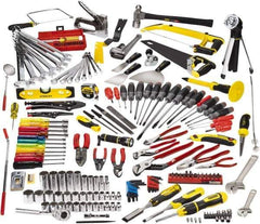 Proto - 233 Piece 3/8" Drive Master Tool Set - Comes in Roller Cabinet - Exact Tool & Supply