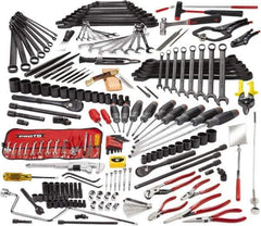 Proto - 199 Piece 1/4, 3/8 & 1/2" Drive Master Tool Set - Tools Only - Exact Tool & Supply