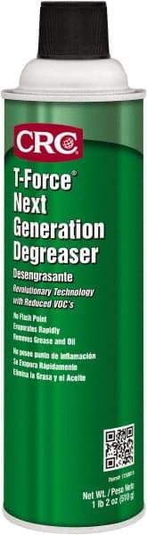 CRC - 18 oz Aerosol Cleaner/Degreaser - Liquid, Slight Ethereal - Exact Tool & Supply
