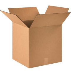 Made in USA - Pack of (25), 16" Wide x 16" Long x 16" High Moving Boxes - Exact Tool & Supply
