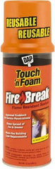 DAP - 12 oz Aerosol Orange Polyurethane Fire Barrier Foam - 10 to 25 min Tack Free Dry Time, 4 hr Full Cure Time - Exact Tool & Supply