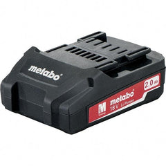 Metabo - 18 Volt Lithium-Ion Power Tool Battery - 2 Ahr Capacity, 40 min Charge Time, Series 18V Li-Power - Exact Tool & Supply
