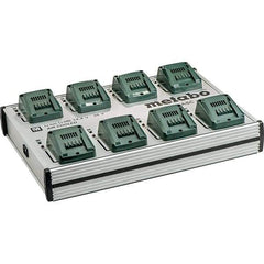 Metabo - 14.4/18/36 Volt, Lithium-Ion Power Tool Charger - 1 hr & 30 min to Charge, AC Wall Outlet Power Source - Exact Tool & Supply