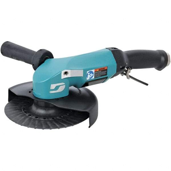 Dynabrade - 7" Max Disc, 8,500 RPM, Pneumatic Handheld Disc Sander - 115 CFM, 1/2 NPT Inlet, 2.8 hp, 90 psi - Exact Tool & Supply