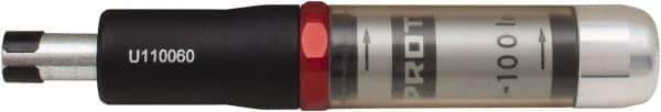 Proto - 1 Piece, 20 to 100 In/oz, Torque Limiting Screwdriver - 5-1/4" OAL, 1/4" Drive - Exact Tool & Supply