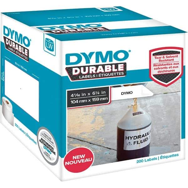 Dymo - Labels, Ribbons & Tapes Type: Extra Large Shipping Labels Color: White - Exact Tool & Supply
