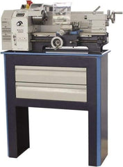 Palmgren - 8" Swing, 12" Between Centers, 115 Volt, Single Phase Bench Lathe - 3MT Taper, 1 hp, 150 to 2,500 RPM, 3/4" Bore Diam, 16-3/4" Deep x 14-1/4" High x 33" Long - Exact Tool & Supply