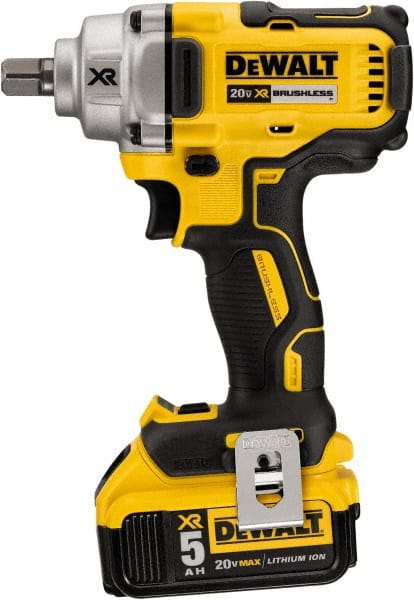 DeWALT - 1/2" Drive 20 Volt Mid-Handle Cordless Impact Wrench & Ratchet - Exact Tool & Supply