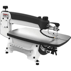 Jet - 3/4" Stroke Length, 2" Depth of Cut, Scroll Saw - 400 to 1,550 Strokes per min, Includes Foot Switch - Exact Tool & Supply