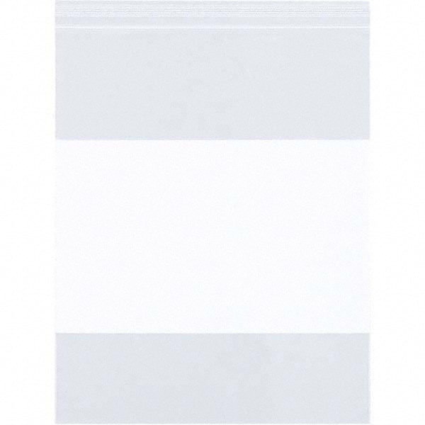 Value Collection - Pack of (1000), 5 x 8" 4 mil Reclosable Poly Bags - Exact Tool & Supply