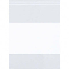 Value Collection - Pack of (1000), 5 x 8" 4 mil Reclosable Poly Bags - Exact Tool & Supply