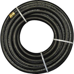 JGB Enterprises - Water & Garden Hose; Type: Water Hose ; Length (Feet): 50.000 ; Thread Size: 3/4 ; Hose Diameter (Inch): 3/4 ; Material: Rubber ; Working Pressure (psi): 150.000 - Exact Tool & Supply