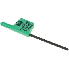 Wiha - IP6 Torx Plus Key - Flag-Style, 35mm Length Under Head, 2.6" OAL - Exact Tool & Supply