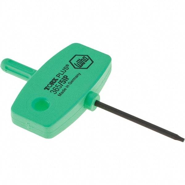 Wiha - IP5 Torx Plus Key - Wing Handle, 35mm Length Under Head, 2.7" OAL - Exact Tool & Supply