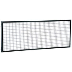 Vestil - 8' Long x 3' High, Black Hinged Door - Exact Tool & Supply