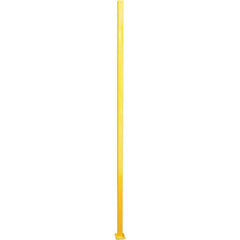 Vestil - 8' High, Yellow Hinged Door - Exact Tool & Supply