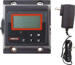 Proto - 5 to 50 Ft/lb, Electronic Torque Tester - Accurate to ± 1% CW and ± 3% CCW Digit Accuracy, 5-5/8" OAL, 3/8" Drive - Exact Tool & Supply