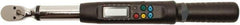 Proto - 3/8" Drive Electronic Torque Wrench - 5 Ft/Lb to 99 Ft/Lb Torque, 0.1 Ft/Lb Graduation, Ratchet Head - Exact Tool & Supply
