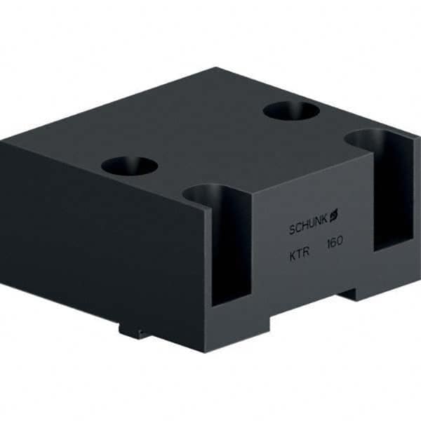 Schunk - Vise Jaws Jaw Shape: Flat Jaw Width (mm): 55.00 - Exact Tool & Supply