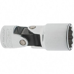 Proto - 5/8", 3/8" Drive, Intermediate Hand Socket - 12 Points, 2-1/4" OAL, Steel, Full Polish Finish - Exact Tool & Supply