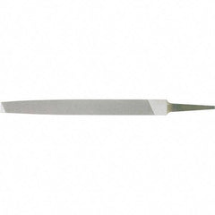 Stanley - 12" Long, Bastard Cut, Flat American-Pattern File - Single Cut, 0.3" Overall Thickness - Exact Tool & Supply