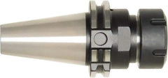 Bilz - 2mm to 20mm Capacity, 6" Projection, CAT50 Taper Shank, ER32 Collet Chuck - 0.003mm TIR, Through-Spindle & DIN Flange Coolant - Exact Tool & Supply