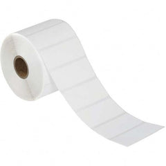 Value Collection - Pack of 12 Rolls, 1,310 Labels per Roll, 3" x 1" White Paper Thermal Labels - Exact Tool & Supply