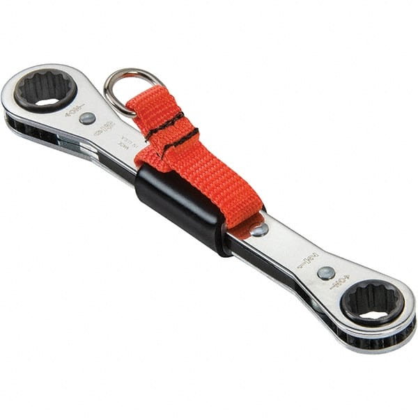 Proto - Box Wrenches; Wrench Type: Box Wrench ; Tool Type: Ratcheting; Tethered ; Size (Inch): 1/2 x 9/16 ; Size (mm): 26 x 28 ; Number of Points: 12 ; Head Type: Single End - Exact Tool & Supply