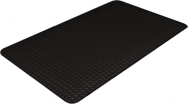 Ability One - 5' Long x 3' Wide x 9/16" Thick Dry/Wet Environment Anti-Fatigue Matting - Exact Tool & Supply