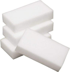 Ability One - 2.3" Long x 4.6" Wide x 1" Thick Cleansing Pad - Medium-Duty, White - Exact Tool & Supply
