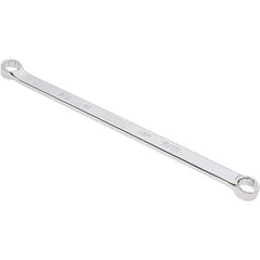 Proto - 9/16" x 5/8" 12 Point Box Wrench - Double End, 53/64" Head Diam x 13/32" Head Thickness, 12-31/64" OAL, Steel, Polished Finish, 15° Offset - Exact Tool & Supply