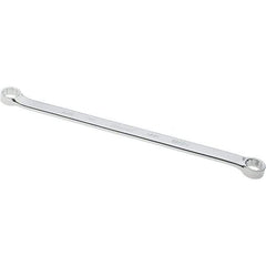 Proto - 11/16" x 3/4" 12 Point Box Wrench - Double End, 1" Head Diam x 1/2" Head Thickness, 14-11/32" OAL, Steel, Polished Finish, 15° Offset - Exact Tool & Supply