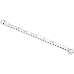 Proto - 1/2" x 9/16" 12 Point Box Wrench - Double End, 53/64" Head Diam x 3/8" Head Thickness, 11-35/64" OAL, Steel, Polished Finish, 15° Offset - Exact Tool & Supply