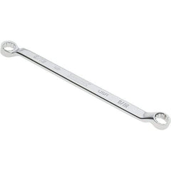 Proto - 1/2" x 9/16" 12 Point Box Wrench - Double End, 53/64" Head Diam x 3/4" Head Thickness, 8-7/8" OAL, Steel, Polished Finish, 15° Offset - Exact Tool & Supply