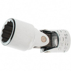 Proto - 1/4" Drive, Standard Hand Socket - 12 Points, 1-17/64" OAL, Steel, Full Polish Finish - Exact Tool & Supply