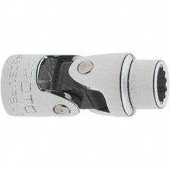 Proto - 1/4" Drive, Standard Hand Socket - 12 Points, 1-17/64" OAL, Steel, Full Polish Finish - Exact Tool & Supply