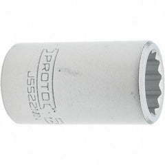 Proto - 3/4" Drive, Standard Hand Socket - 12 Points, 2.307" OAL, Steel, Full Polish Finish - Exact Tool & Supply