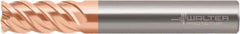 Walter-Prototyp - 6mm, 4 Flute, Single End, Solid Carbide, 0.5mm Corner Radius End Mill - 65mm OAL, 50° Helix, Right Hand Flute, 13mm LOC, Right Hand Cut - Exact Tool & Supply