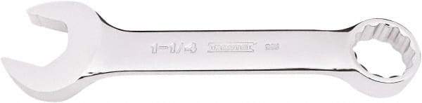 Proto - 1-1/4" 12 Point Combination Wrench - 15° Offset Angle, 9-45/64" OAL, Steel, Full Polish Finish - Exact Tool & Supply