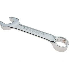Proto - 30mm 12 Point Combination Wrench - 15° Offset Angle, 8-29/32" OAL, Steel, Full Polish Finish - Exact Tool & Supply