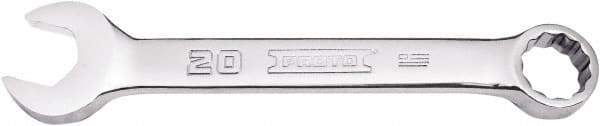 Proto - 20mm 12 Point Combination Wrench - 15° Offset Angle, 7-35/64" OAL, Steel, Full Polish Finish - Exact Tool & Supply