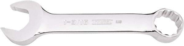 Proto - 1-3/16" 12 Point Combination Wrench - 15° Offset Angle, 8-29/32" OAL, Steel, Full Polish Finish - Exact Tool & Supply