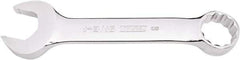 Proto - 1-3/16" 12 Point Combination Wrench - 15° Offset Angle, 8-29/32" OAL, Steel, Full Polish Finish - Exact Tool & Supply