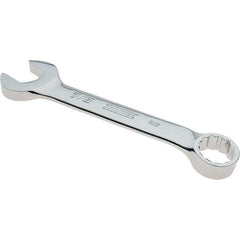 Proto - 7/8" 12 Point Combination Wrench - 15° Offset Angle, 8" OAL, Steel, Full Polish Finish - Exact Tool & Supply