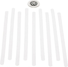 Ability One - Grating, Stair Treads & Step Bars; Surface Style: Plain Surface ; Material: Coated Vinyl ; Length (Feet): 60.00 ; Width (Inch): 12 ; Height (Inch): 0 - Exact Tool & Supply